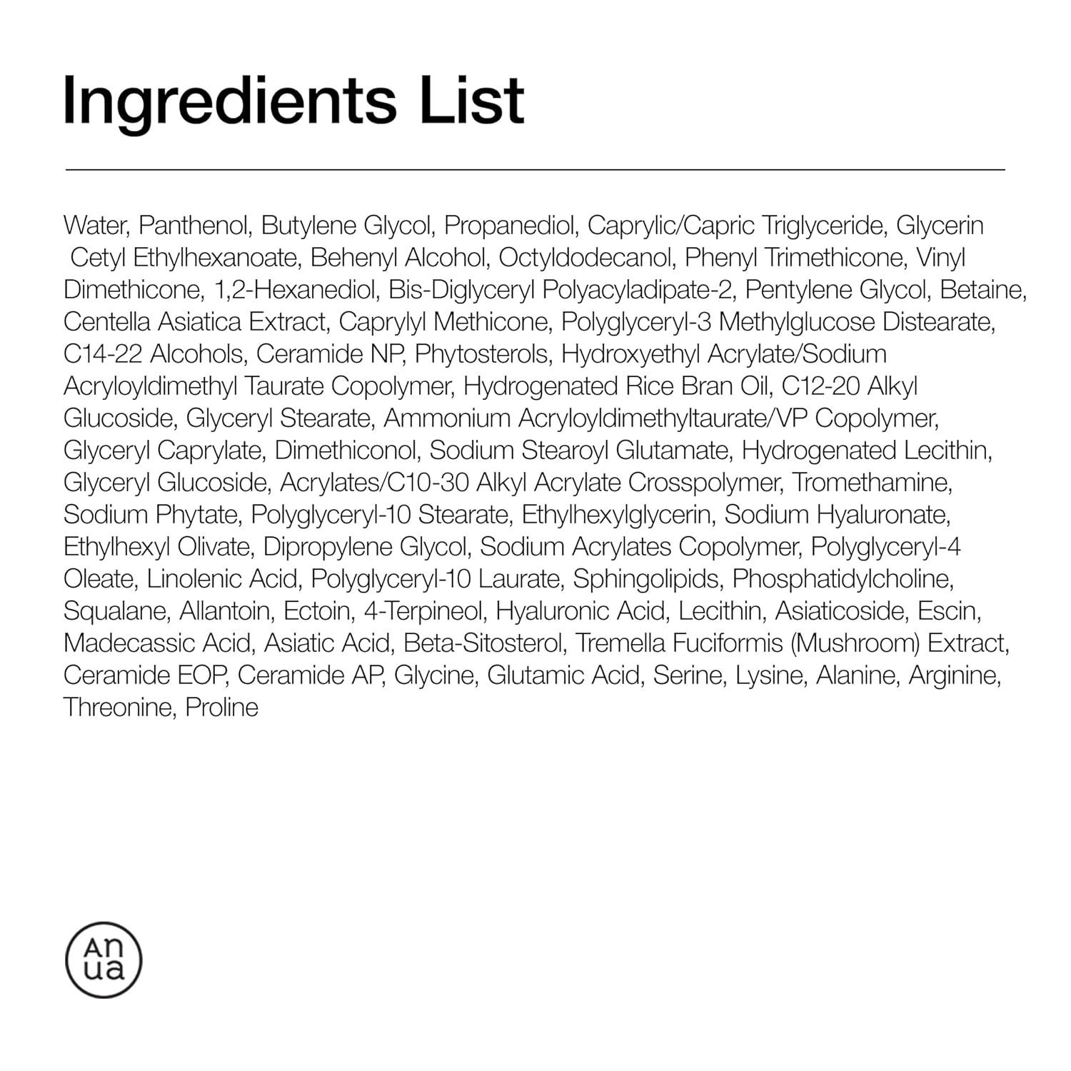 Anua 3 Ceramide Panthenol Moisture Barrier Cream – 100ml
