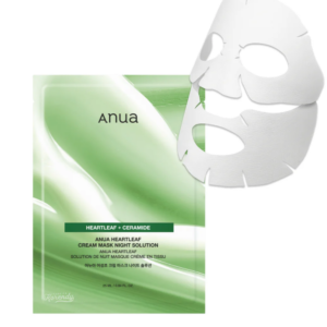 Anua Heartleaf Cream Sheet Mask Night Solution 1 Pc