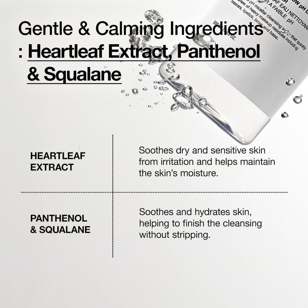 Anua Heartleaf Low pH Deep Cleansing Water 500g