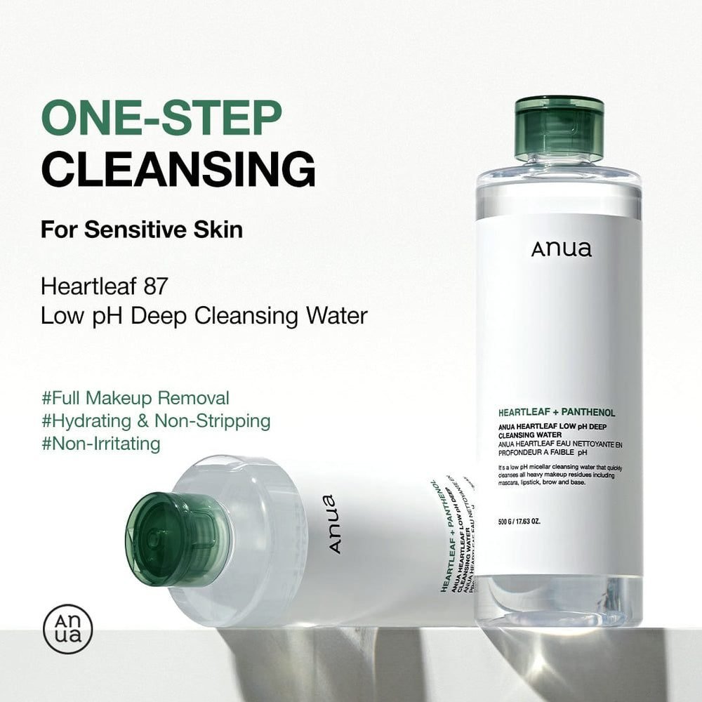 Anua Heartleaf Low pH Deep Cleansing Water 500g