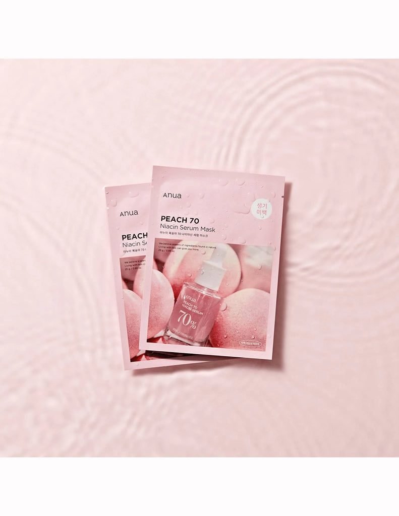 Anua Peach 70 Niacinamide Serum Mask 1PC