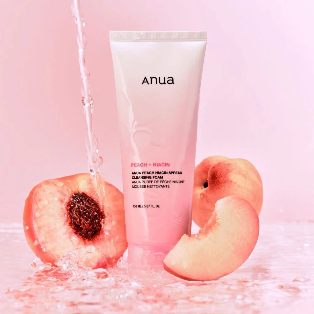 Anua Peach Niacin Spread Cleansing Foam 150ml
