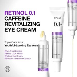 Anua Retinol 0.1 Caffeine Revitalizing Eye Cream 30ml