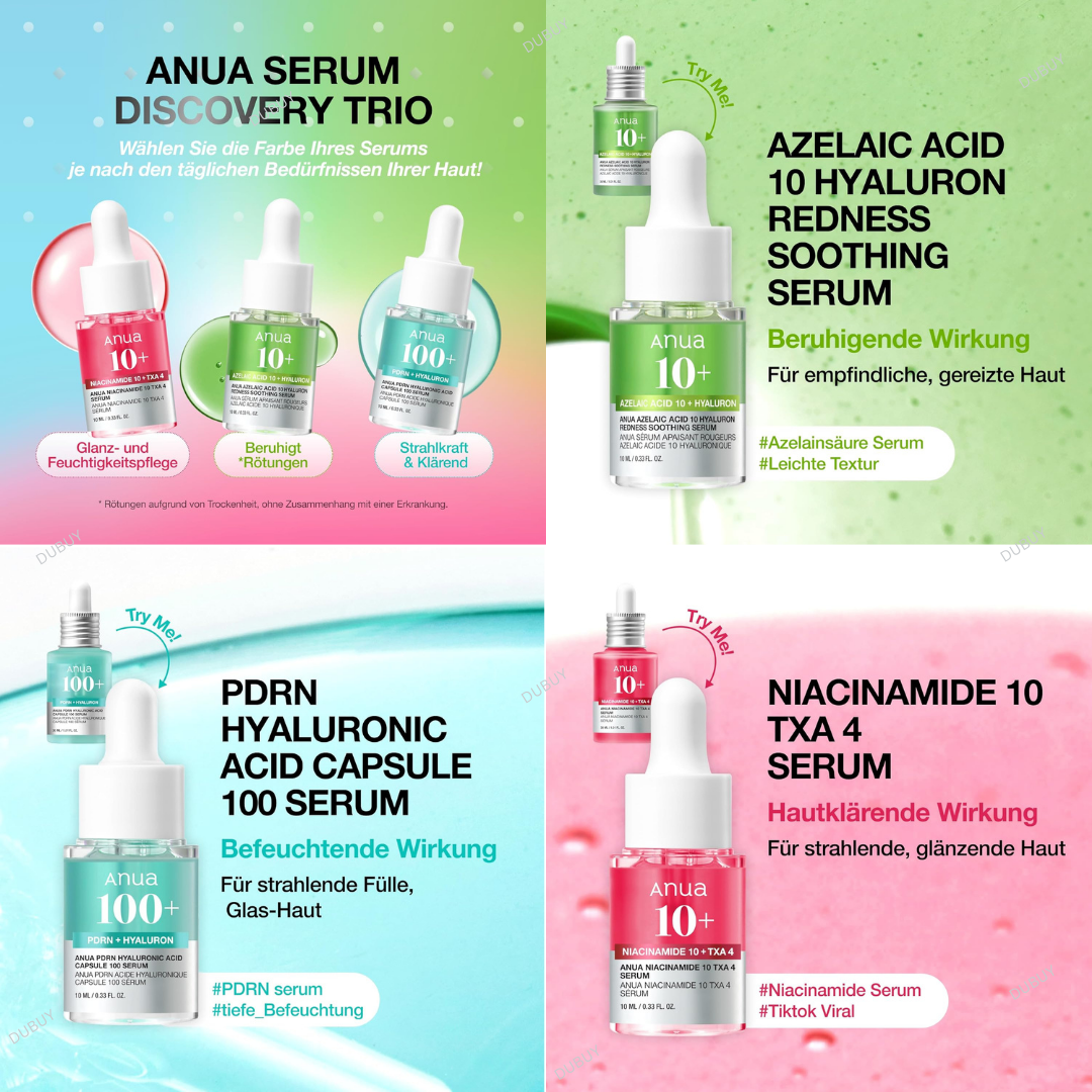 Anua Serums Trio