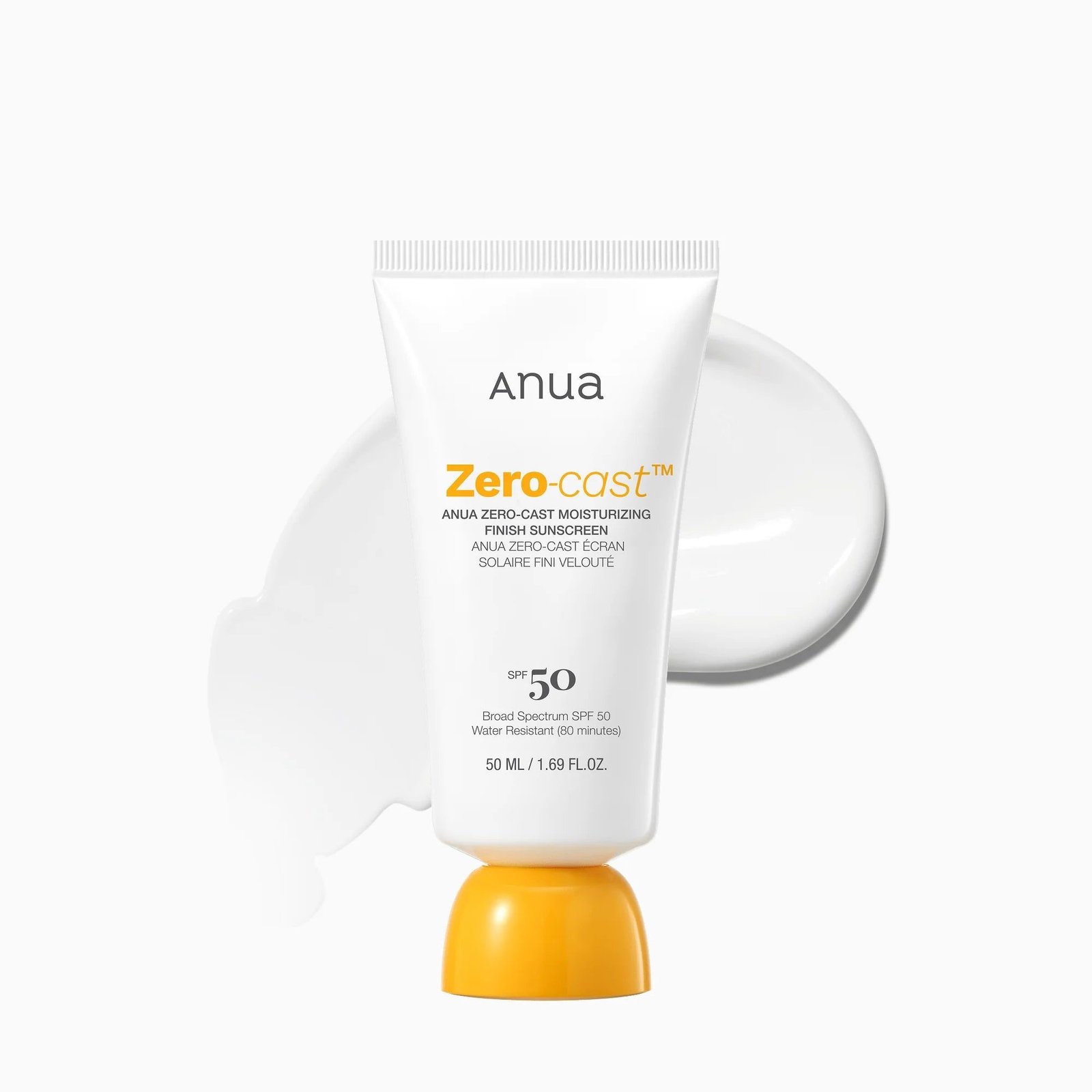 Anua Zero-cast Moisturizing Finish Sunscreen 50ml Expiry 04 – 2028