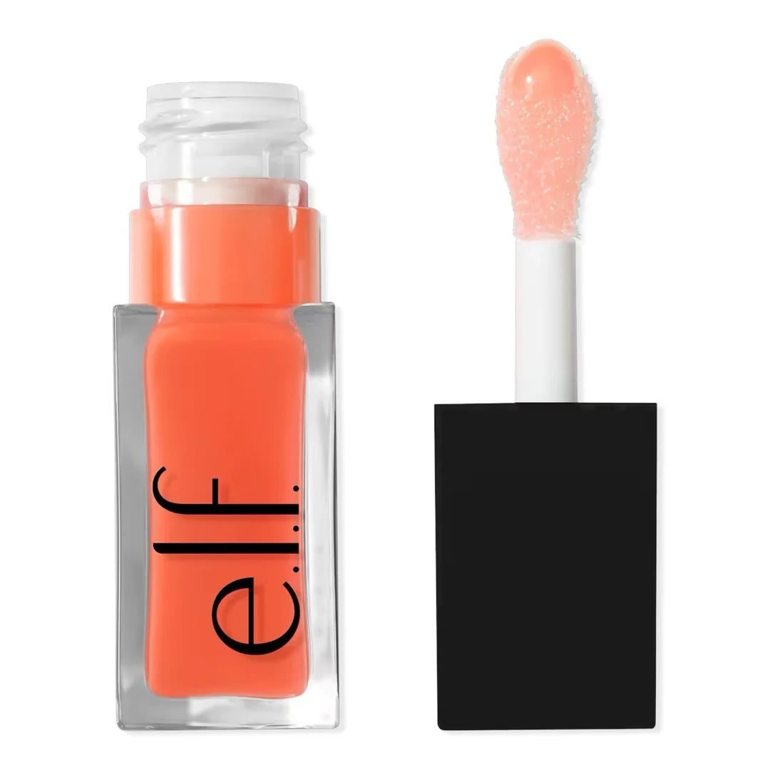 Elf Cosmetics Glow Reviver Lip Oil – Coral Fixation