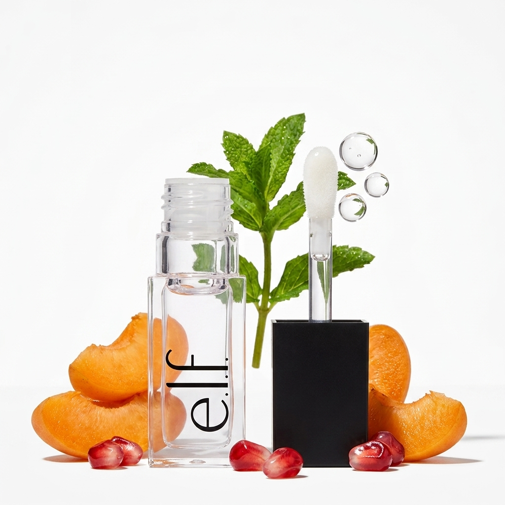 Elf Cosmetics Glow Reviver Lip Oil – Crystal Clear