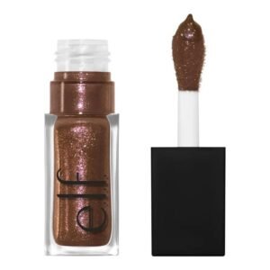 Elf Cosmetics Glow Reviver Lip Oil Glimmer – Chocoluxe