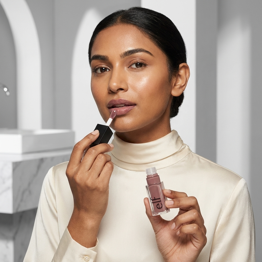 Elf Cosmetics Glow Reviver Lip Oil – Money Mauve