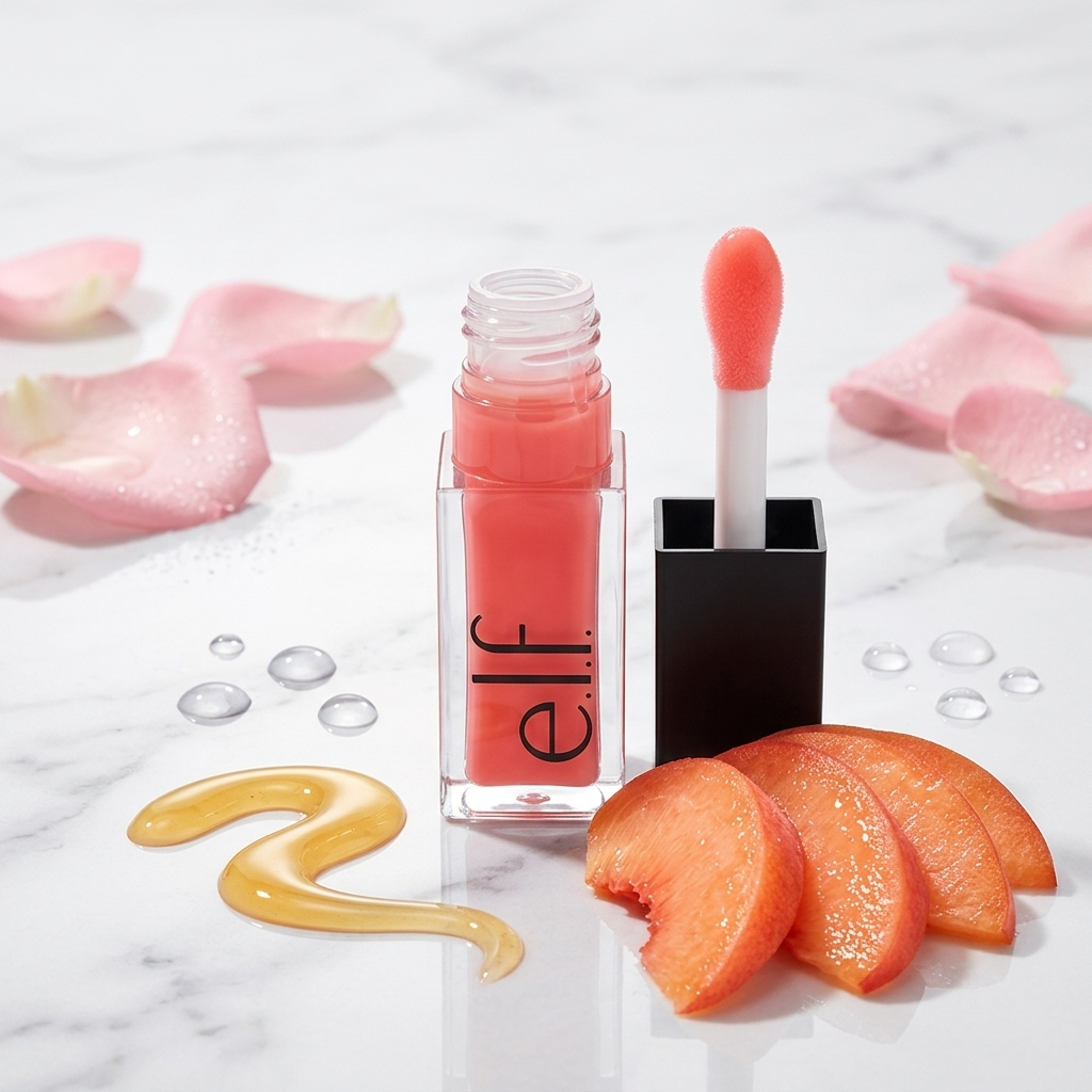 Elf Cosmetics Glow Reviver Lip Oil – Pink Quartz