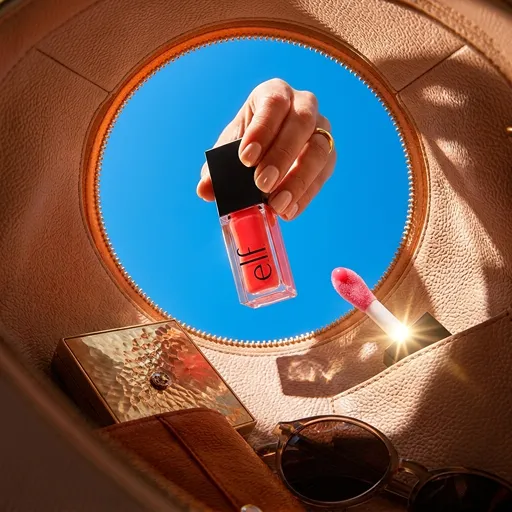 Elf Cosmetics Glow Reviver Lip Oil – Red Delicious