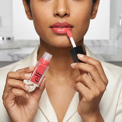 Elf Cosmetics Glow Reviver Lip Oil – Rose Envy
