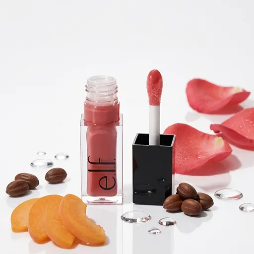 Elf Cosmetics Glow Reviver Lip Oil – Rose Envy