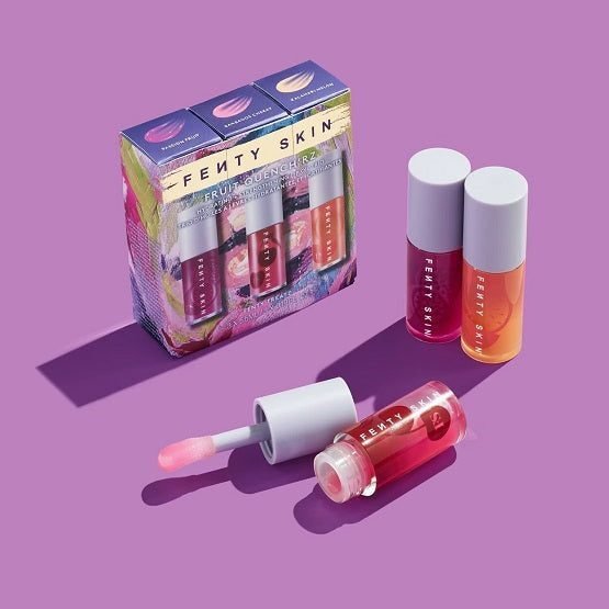 FENTY BEAUTY – Fruit Quench’Rz Hydrating + Strengthening Lip Oil Trio