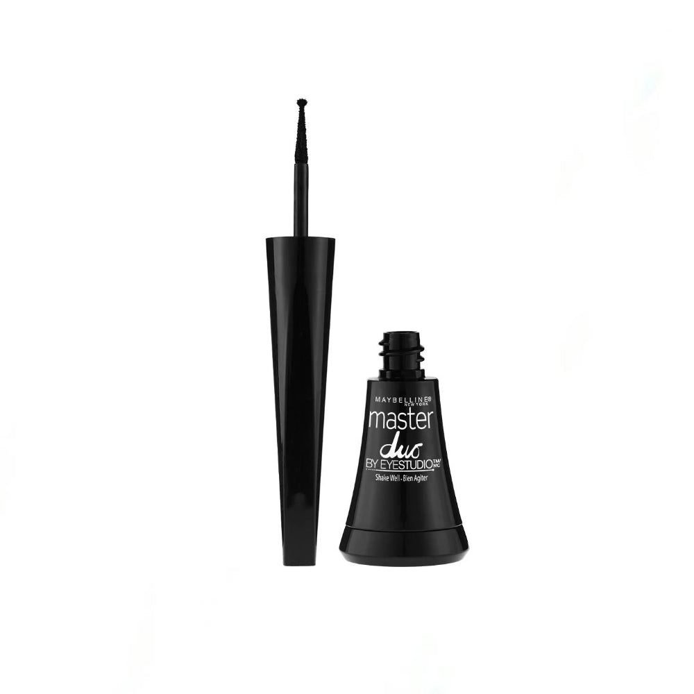 Maybelline Eye Studio Master Duo Glossy Liquid Liner – 500 Black Lacquer