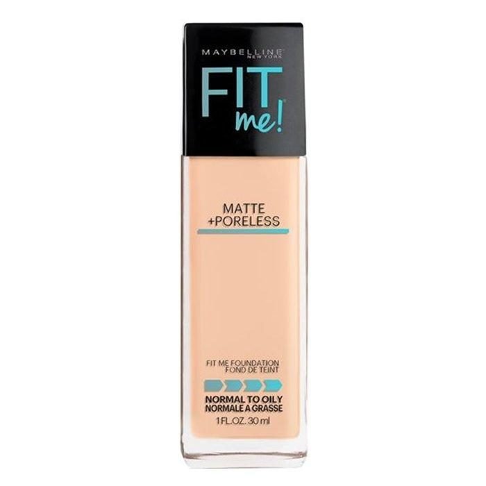 Maybelline Fit Me Matte + Poreless Foundation Normal To Oily Skin, 30ml – Classic Ivory