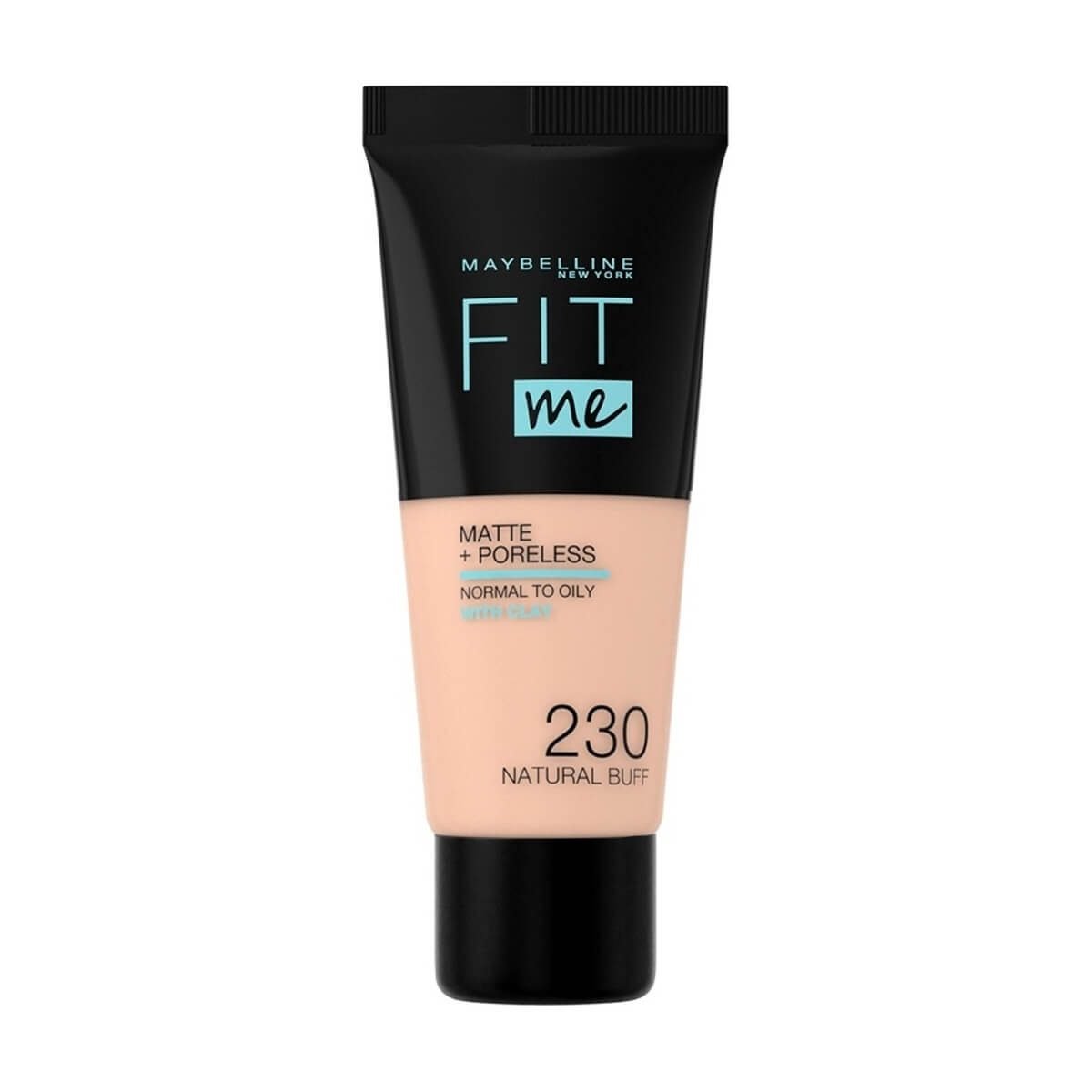 Maybelline Fit Me Matte + Poreless Foundation Normal To Oily Skin, 30ml – Natural Buff