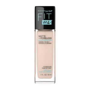 Maybelline Fit Me Matte + Poreless Foundation Normal To Oily Skin, 30ml – Natural Ivory