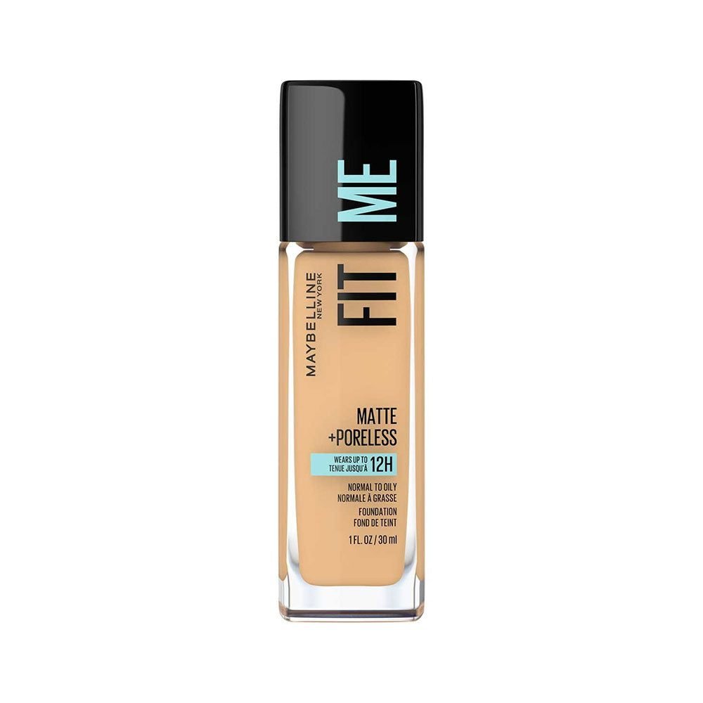 Maybelline Fit Me Matte + Poreless Foundation Normal To Oily Skin, 30ml – Soft Tan