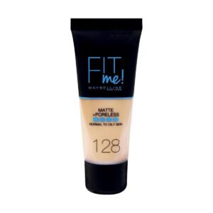 Maybelline Fit Me Matte + Poreless Foundation Normal To Oily Skin, 30ml – Warm Nude