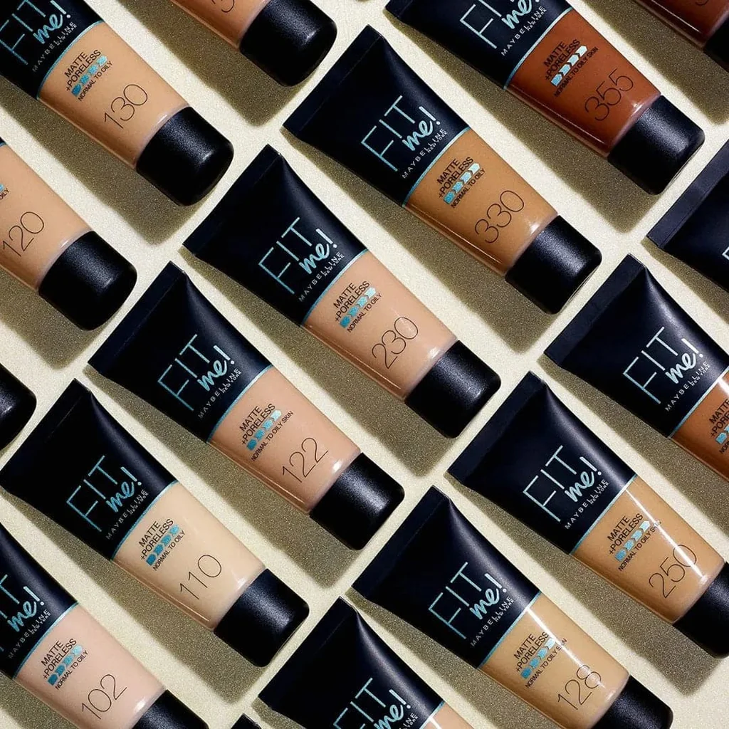 Maybelline Fit Me Matte + Poreless Liquid Foundation – Buff Beige / 18ml
