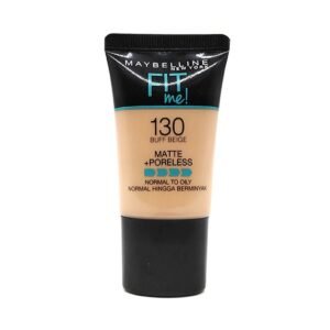 Maybelline Fit Me Matte + Poreless Liquid Foundation – Buff Beige / 18ml