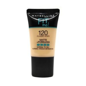 Maybelline Fit Me Matte + Poreless Liquid Foundation – Classic Ivory / 18ml