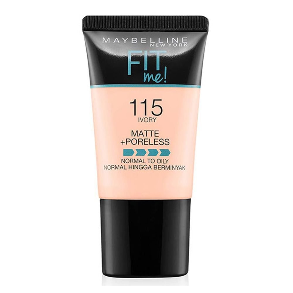Maybelline Fit Me Matte + Poreless Liquid Foundation – Ivory / 18ml