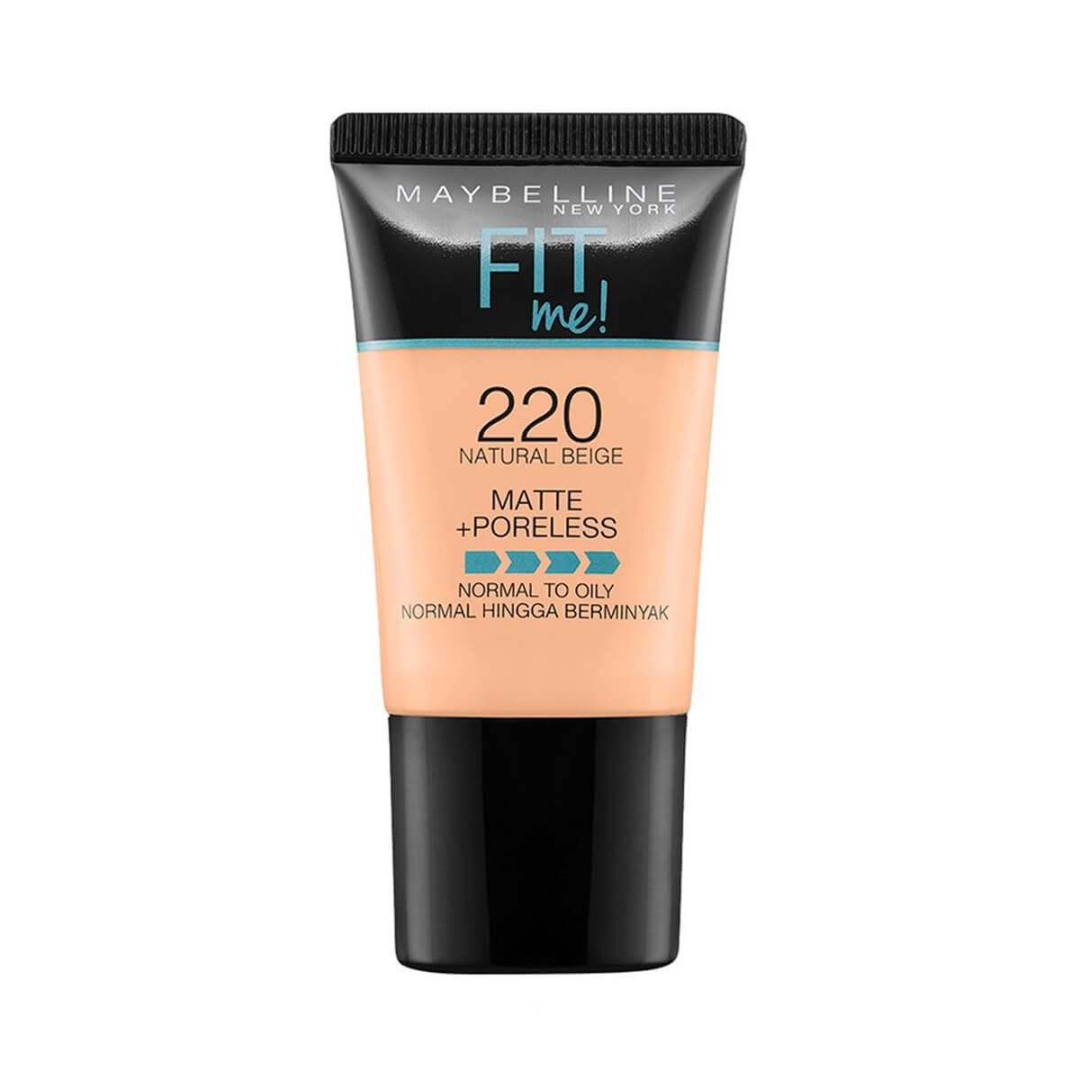 Maybelline Fit Me Matte + Poreless Liquid Foundation – Natural Beige / 18ml