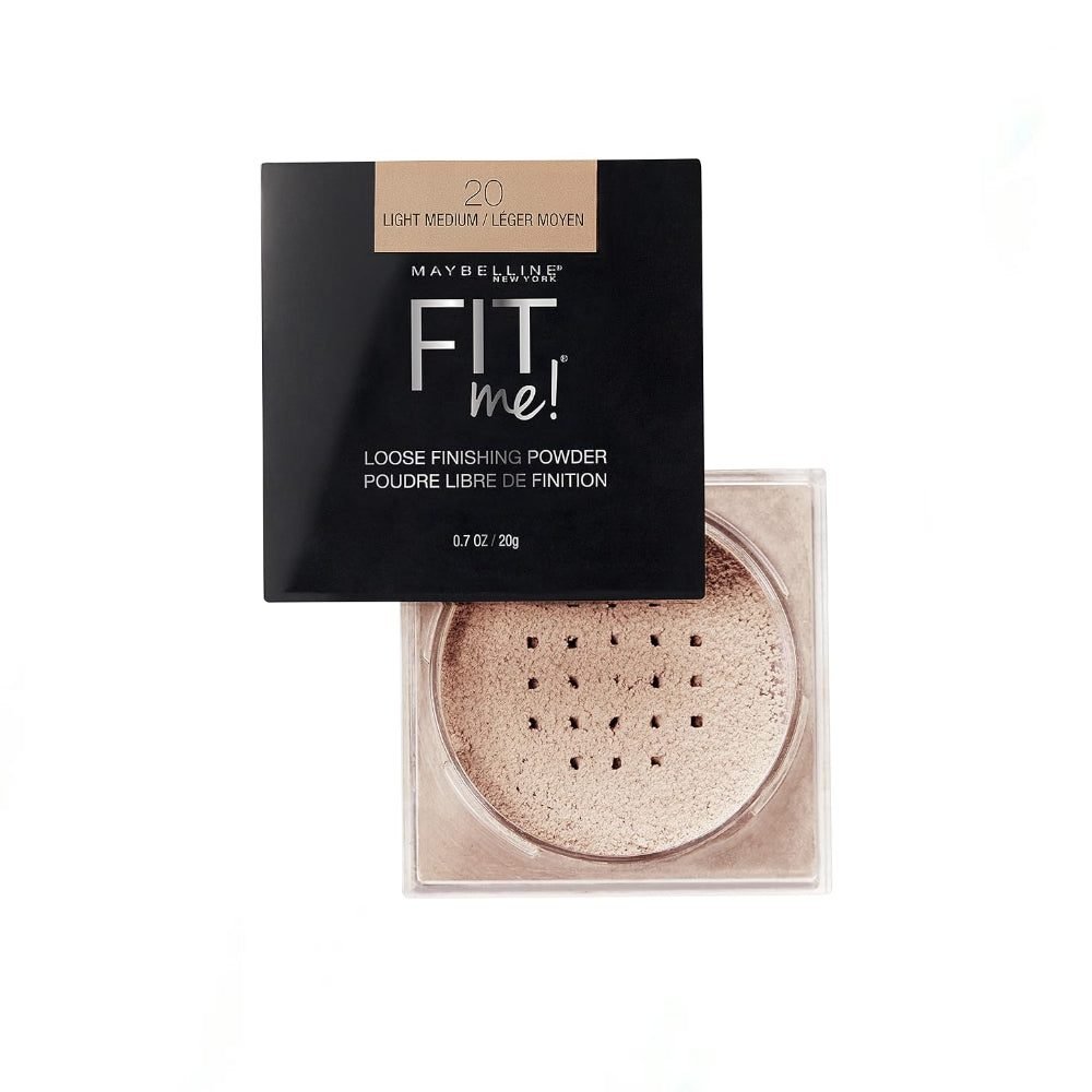 Maybelline New York Fit Me Loose Setting Powder – 20 Light Medium