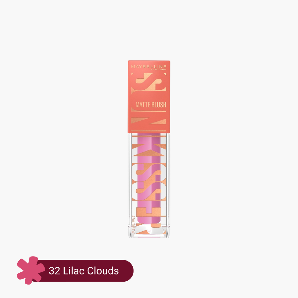 Maybelline SunKisser Matte Liquid Blush 4.7ml – 32 Lilac Clouds