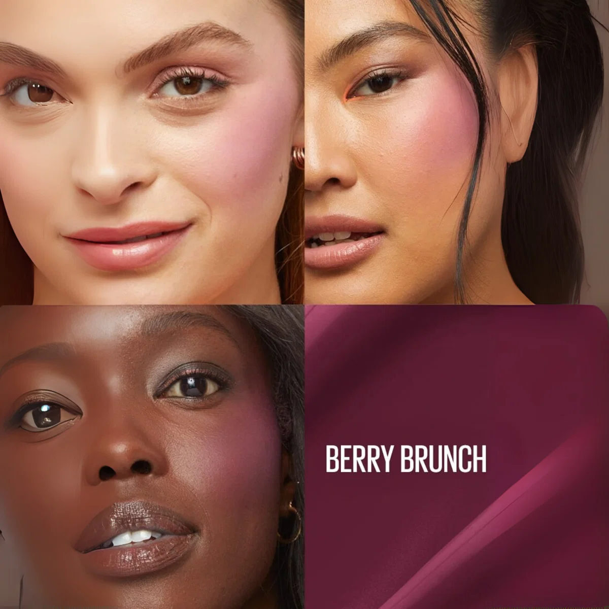 Maybelline SunKisser Matte Liquid Blush 4.7ml – 33 Berry Brunch