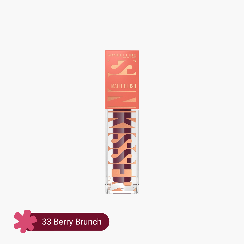 Maybelline SunKisser Matte Liquid Blush 4.7ml – 33 Berry Brunch