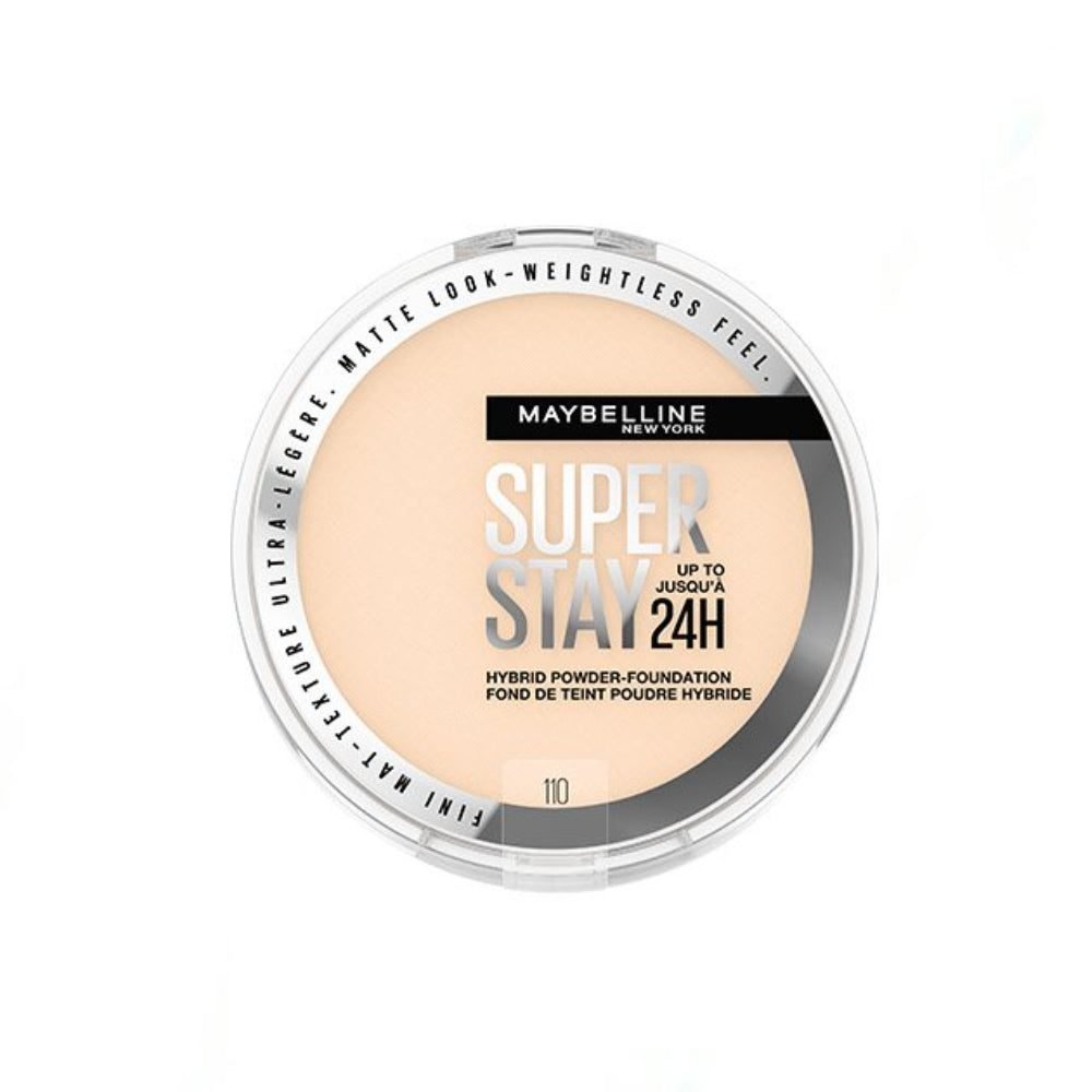 Maybelline Super Stay Up To 24Hr Hybrid Powder Foundation – 110