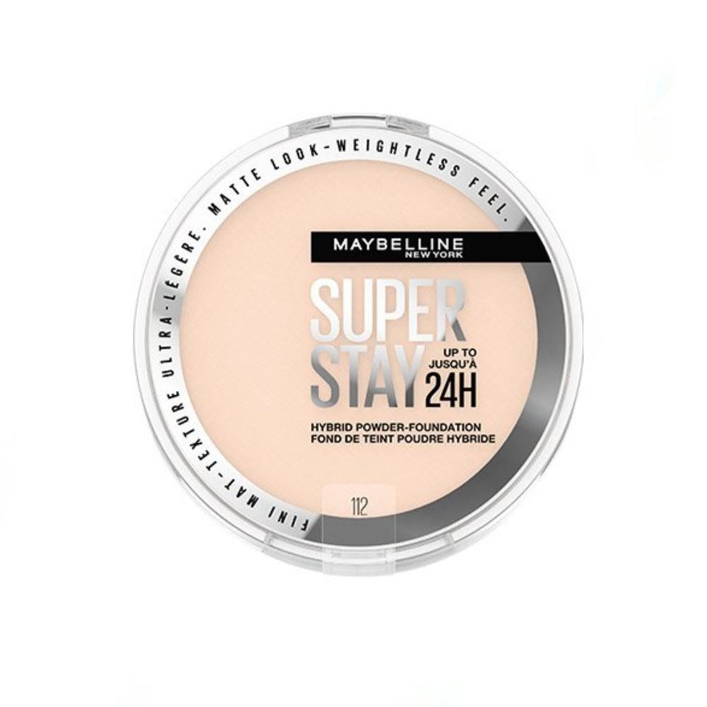 Maybelline Super Stay Up To 24Hr Hybrid Powder Foundation – 112