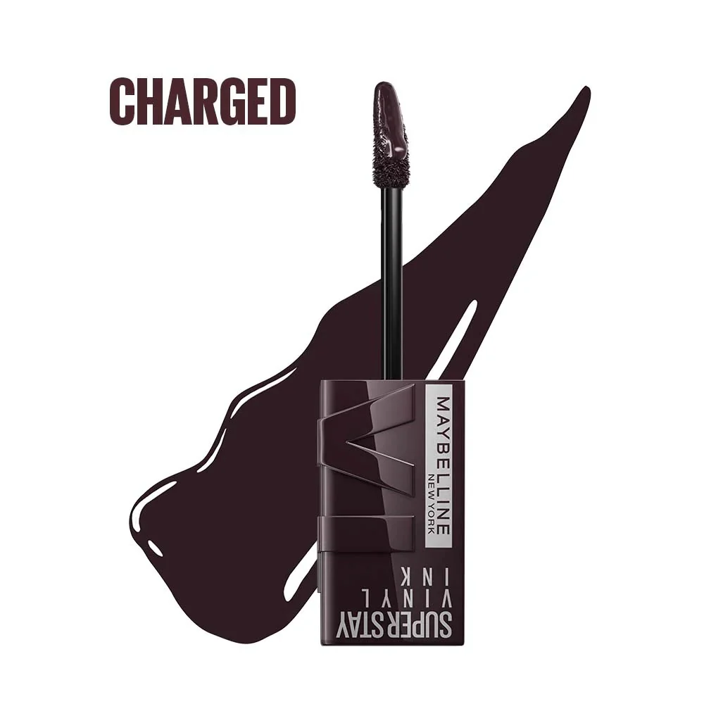 Maybelline Super Stay Vinyl Ink Longwear Liquid Lipcolor – 140 Charged