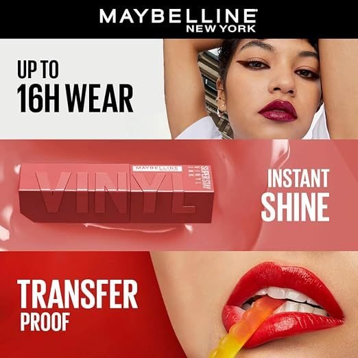 Maybelline Super Stay Vinyl Ink Longwear Liquid Lipcolor USA – 100 Charmed