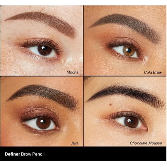 Morphe – Definer Dual-Ended Brow Pencil & Spoolie – Java