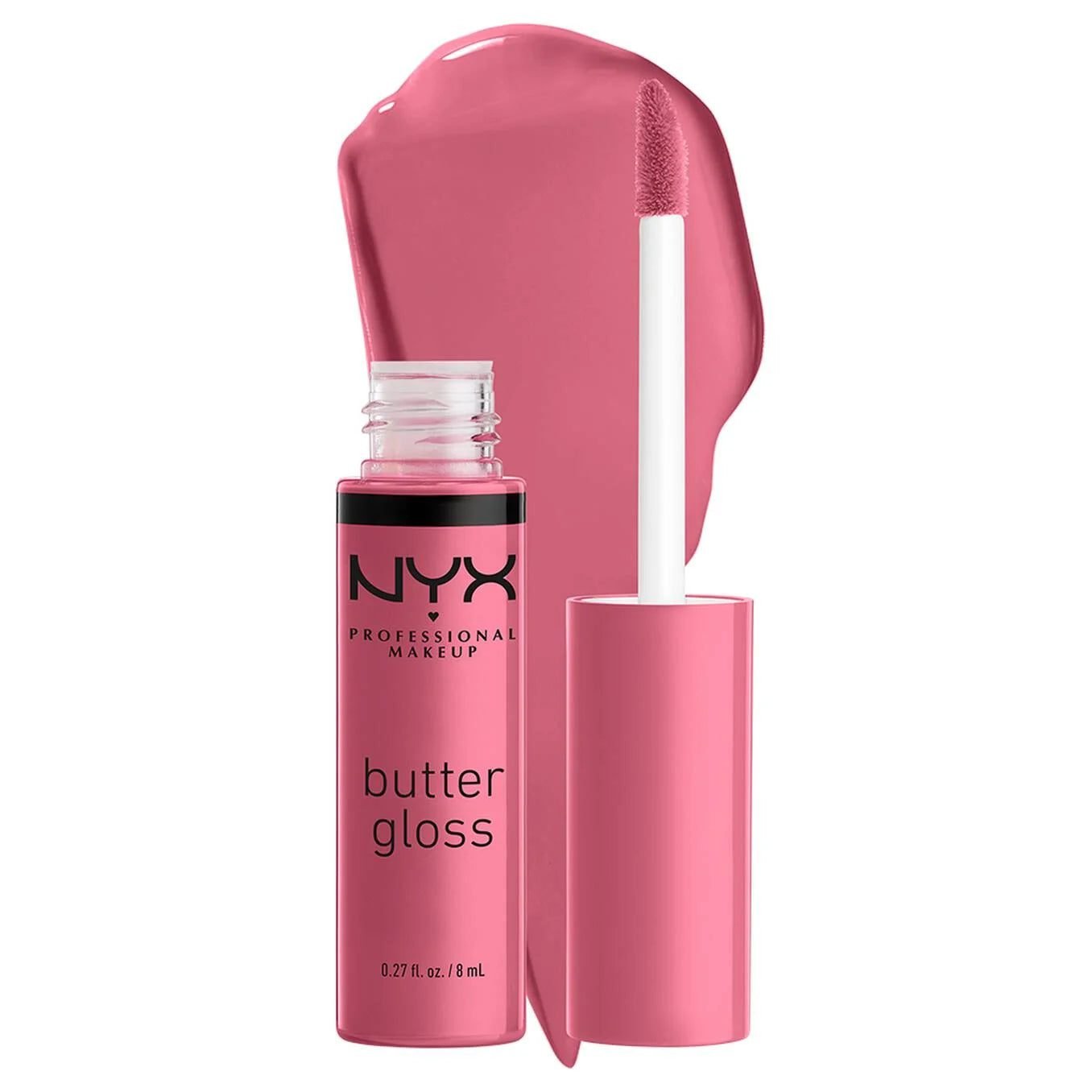 Nyx Cosmetics Butter Gloss Non-Sticky Lip Gloss Cream – Angel Food Cake