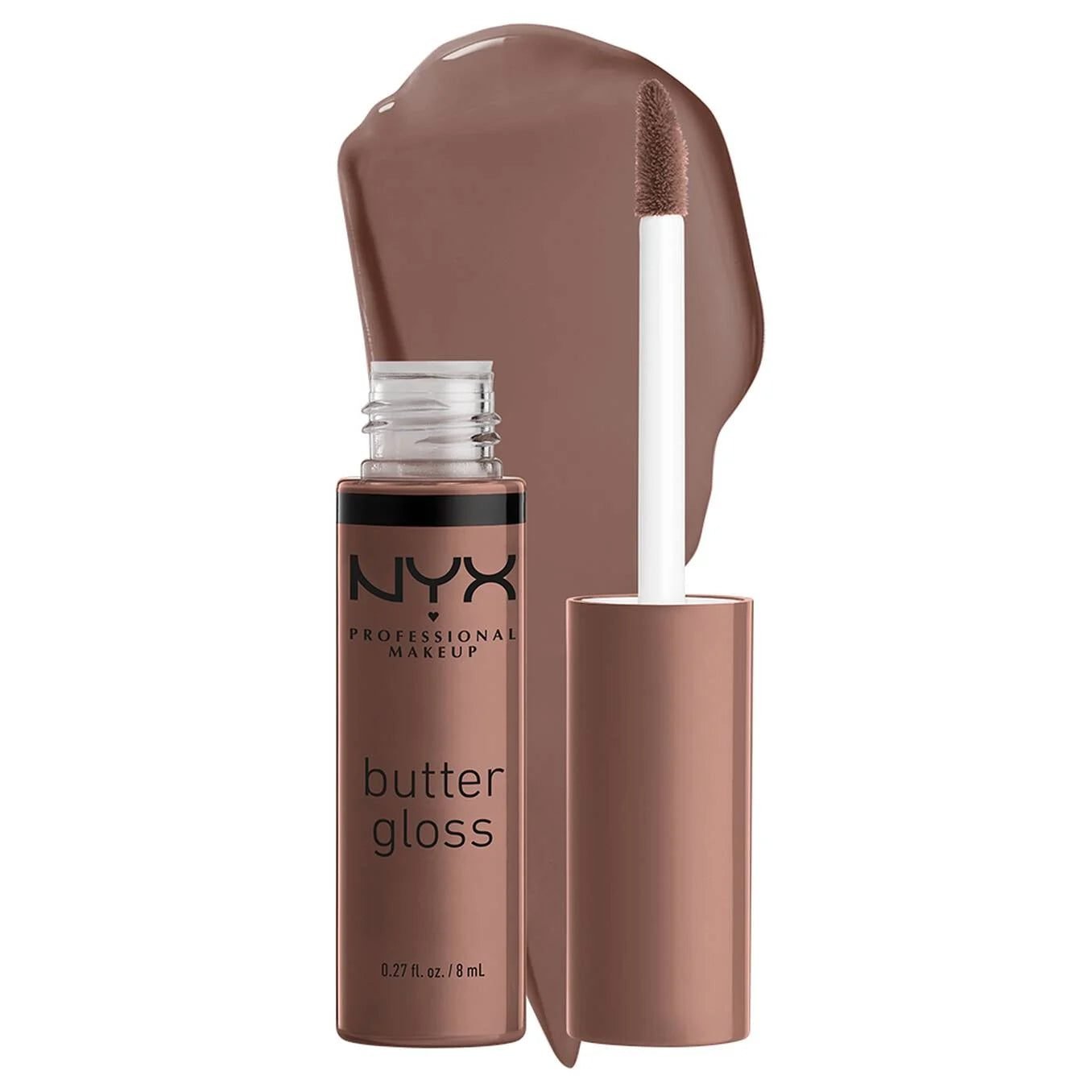Nyx Cosmetics Butter Gloss Non-Sticky Lip Gloss Cream – Cinnamon roll