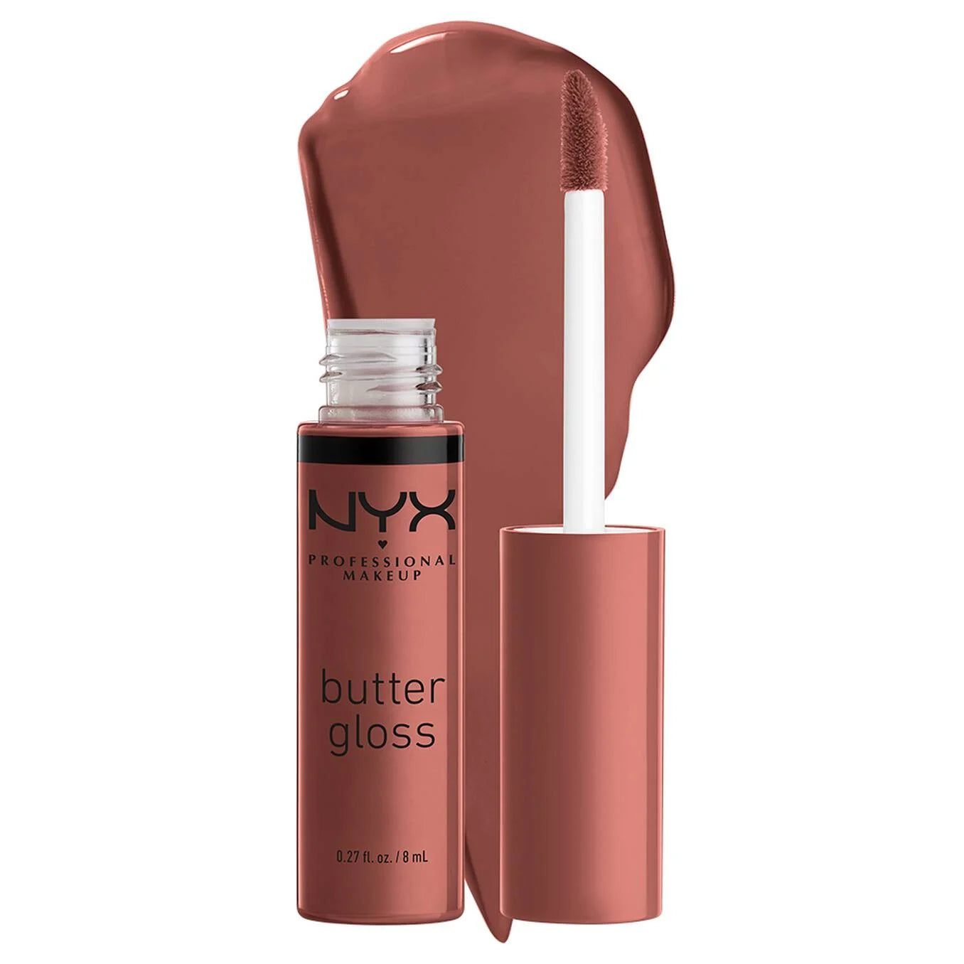 Nyx Cosmetics Butter Gloss Non-Sticky Lip Gloss Cream – Praline