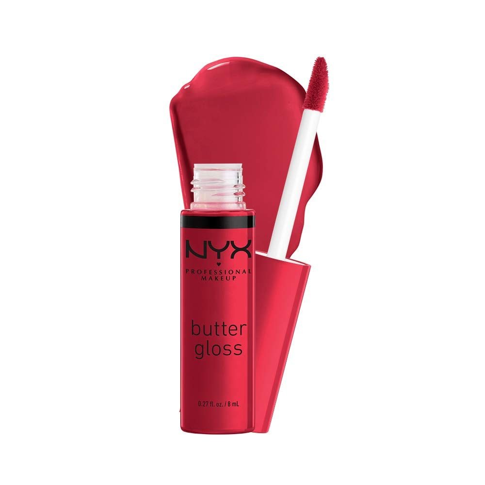 Nyx Cosmetics Butter Gloss Non-Sticky Lip Gloss Cream – Red Velvet