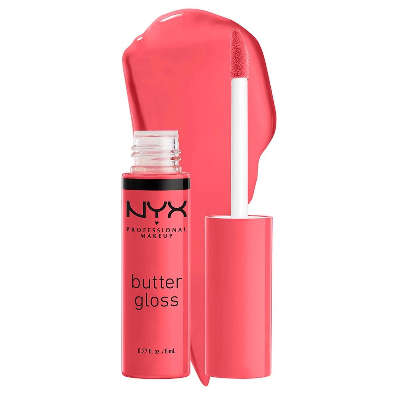 Nyx Cosmetics Butter Gloss Non-Sticky Lip Gloss Cream – Sorbet