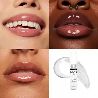 Nyx Cosmetics Butter Gloss Non-Sticky Lip Gloss Cream – Sugar Glass