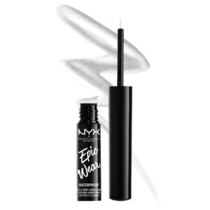 Nyx Cosmetics Epic Wear Metallic Long-Lasting Waterproof Liquid Eyeliner – Gunmetal