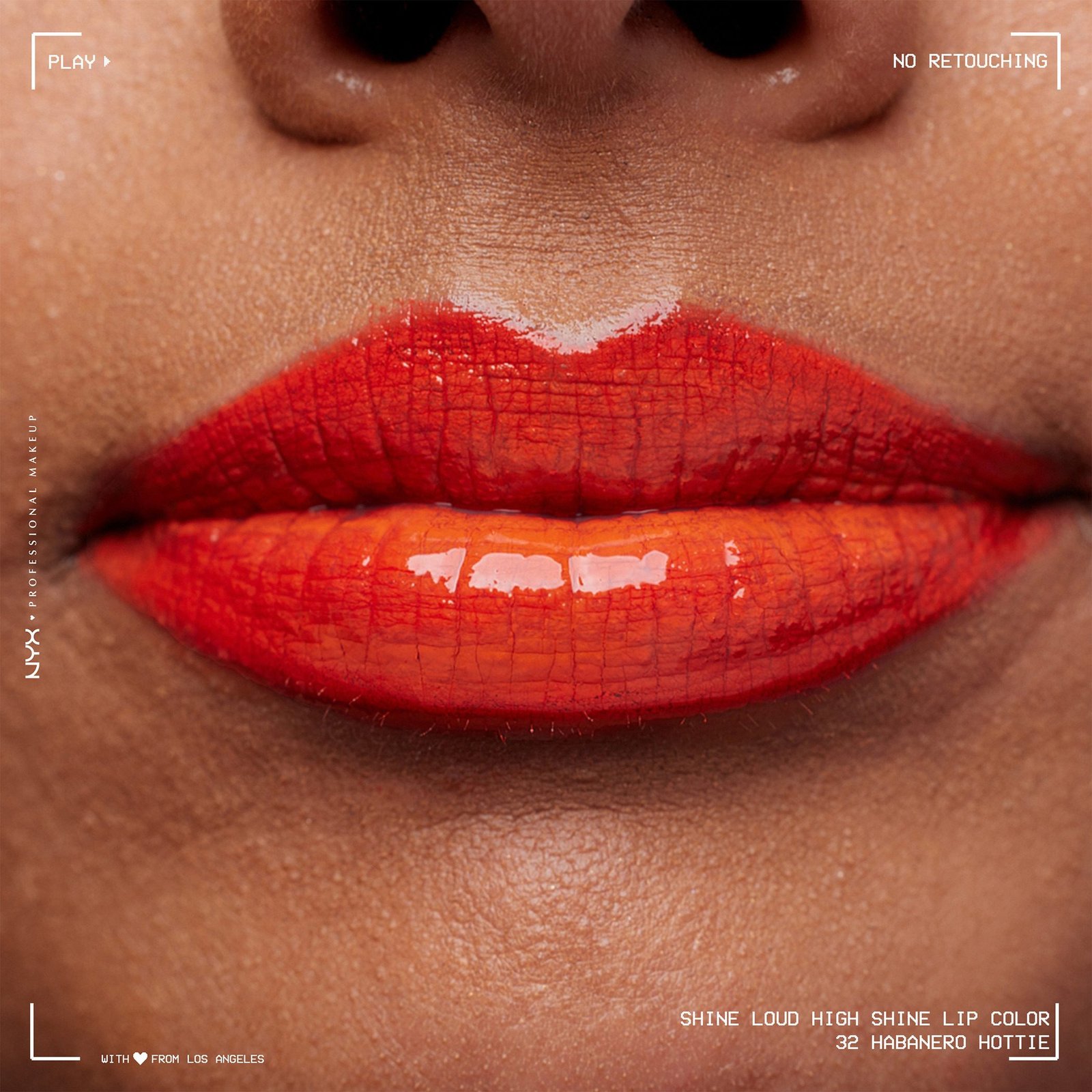 Nyx Cosmetics Shine Loud Vegan High Shine Long-Lasting Liquid Lipstick – Habanero Hottie