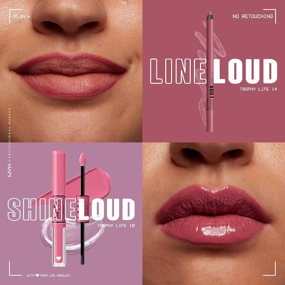 Nyx Cosmetics Shine Loud Vegan High Shine Long-Lasting Liquid Lipstick – Trophy life