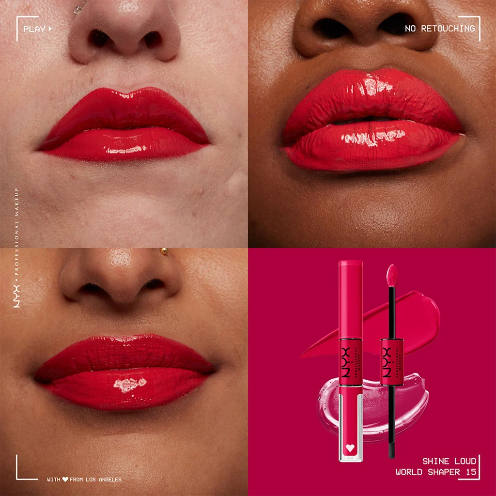 Nyx Cosmetics Shine Loud Vegan High Shine Long-Lasting Liquid Lipstick – World Shaper
