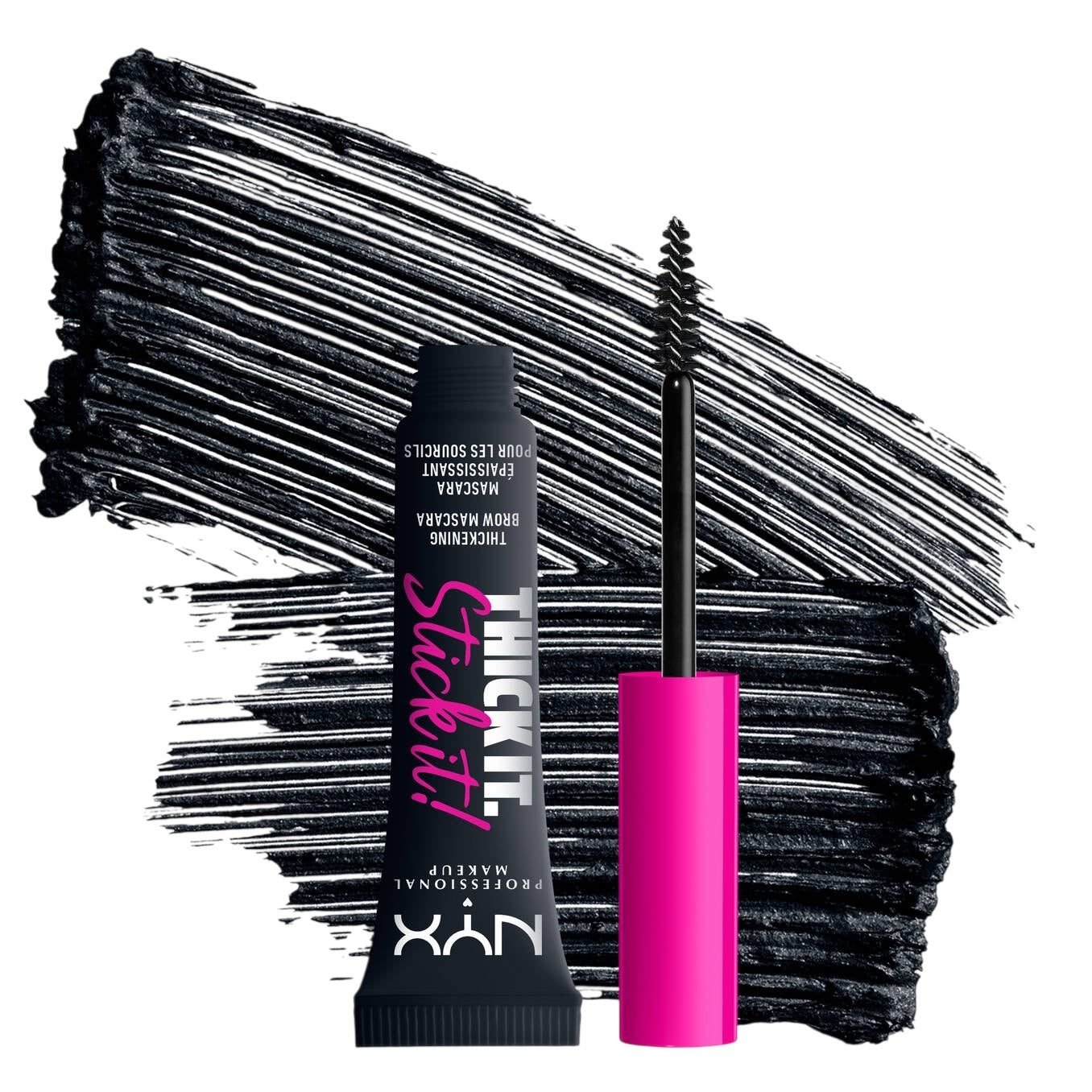 Nyx Cosmetics Thick it Stick it! Thickening Brow Gel Mascara – Black