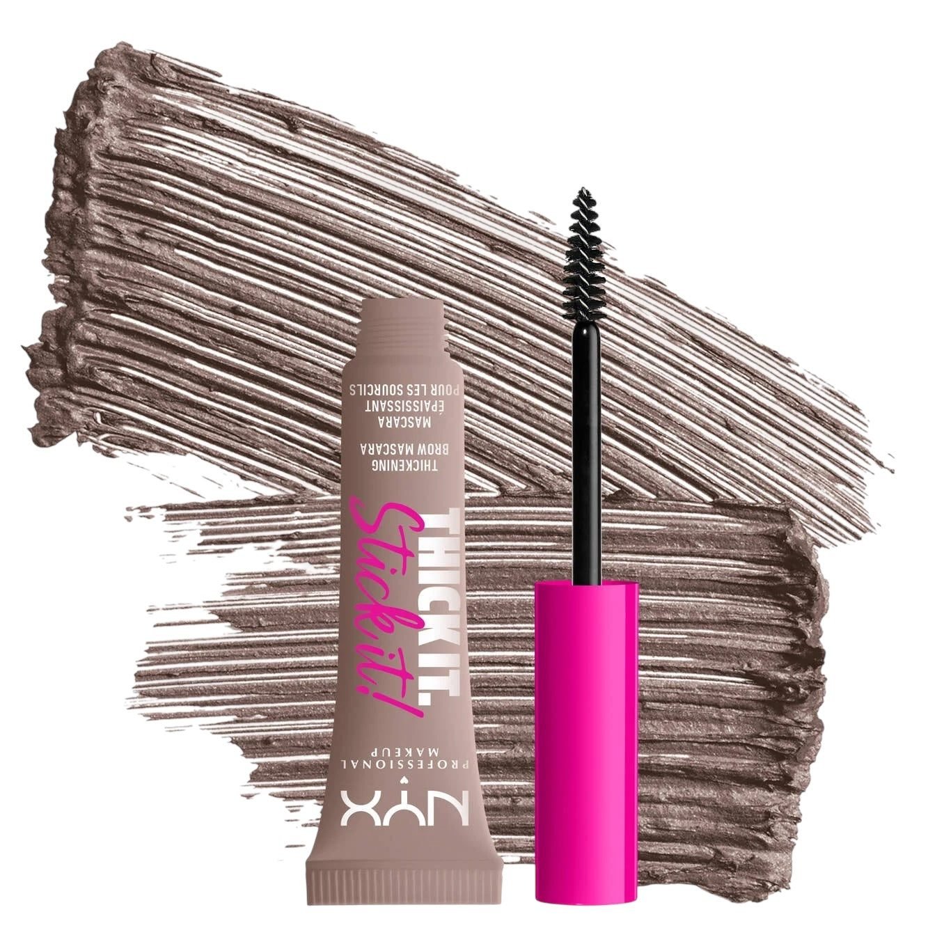 Nyx Cosmetics Thick it Stick it! Thickening Brow Gel Mascara – Cool Blonde